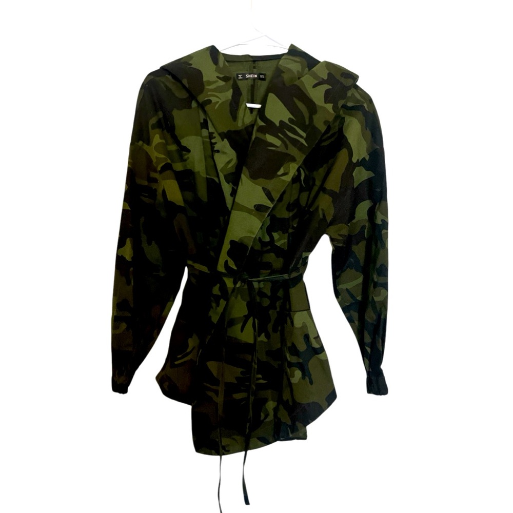 Shein Green army jacket NWOT